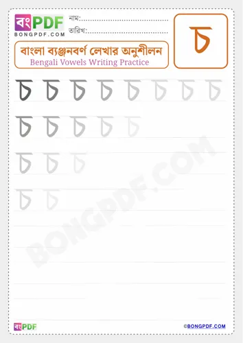 Bengali consonant cho