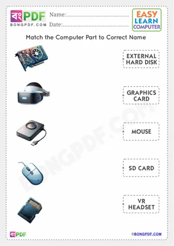 Computer Parts Matching English