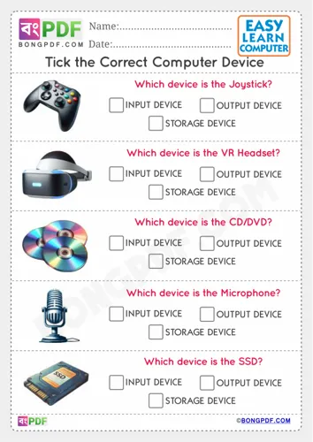 Computer Tick Correct Device English