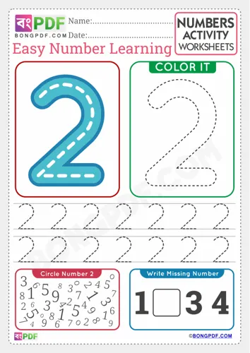 Free Learn English Number Worksheet Download