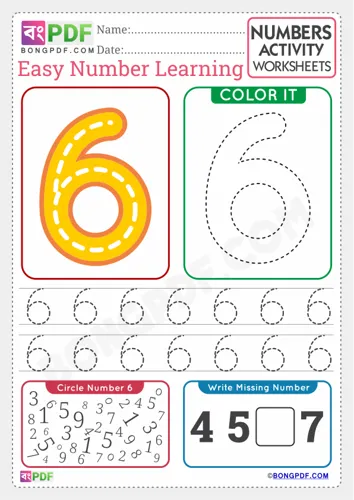 Free Learn English Number Worksheet Download