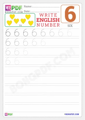 Free Learn English Number Worksheet Download