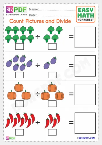 English Numbers Pictures Division