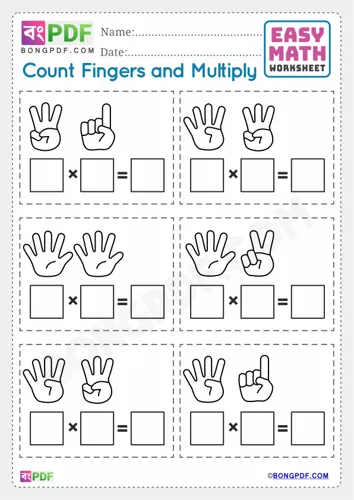 Fingers Multiplication English