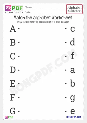 Match the Alphabet
