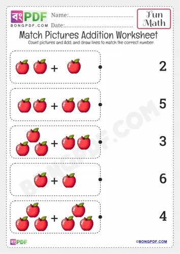 Kindergarten Pictures Addition