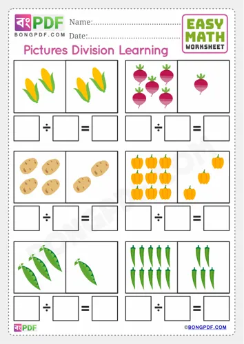 Pictures Division Numbers English