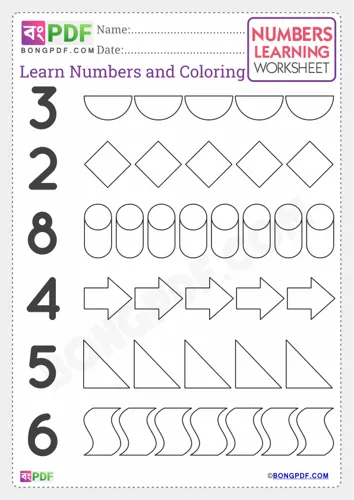 Preschool English Number