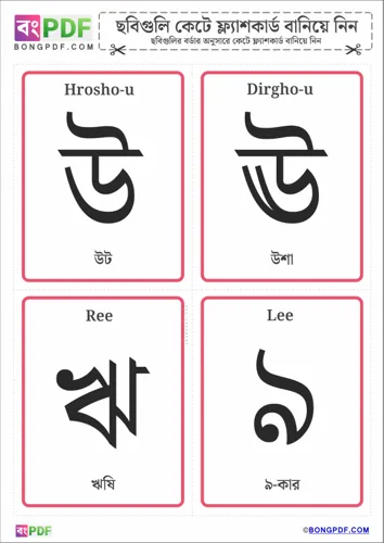 Simple simple flashcard