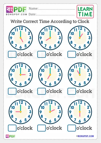 Write Correct Time O'Clock